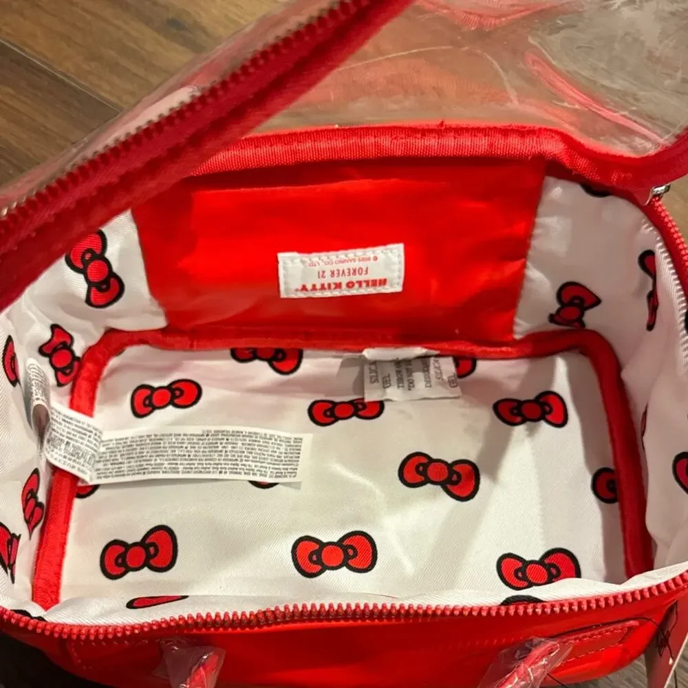 Hello Kitty Red and White Kids Accessory Bag